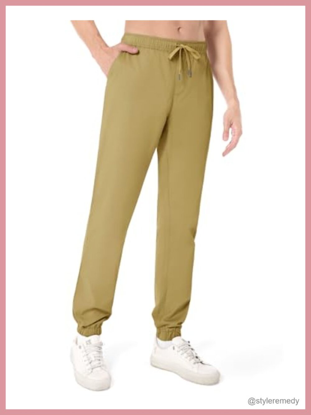 Men's Tall Joggers 34/36 Inseam Athletic Pants Cotton Blend